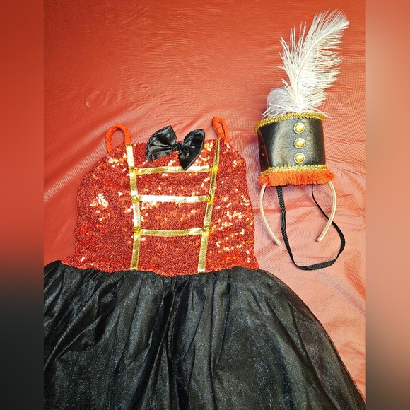 Ringmaster Costume Girls szL - Picture 2 of 7